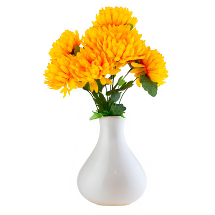 CV36254-2 WEIHNACHTSKUNSTBLUMEN als lebender WEIHNACHTSBUNSCH für Vase