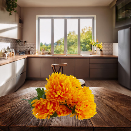 CV36254-2 WEIHNACHTSKUNSTBLUMEN als lebender WEIHNACHTSBUNSCH für Vase