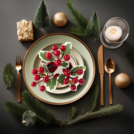 CV36770 Weihnachtskranz Girlande 3 cm Weihnachtsbaum