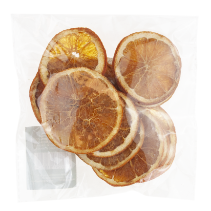 CV37139 Getrocknete Orangenschalen, Kranzschmuck, Dekoration, 50 g