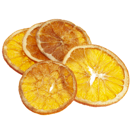 CV37139 Getrocknete Orangenschalen, Kranzschmuck, Dekoration, 50 g