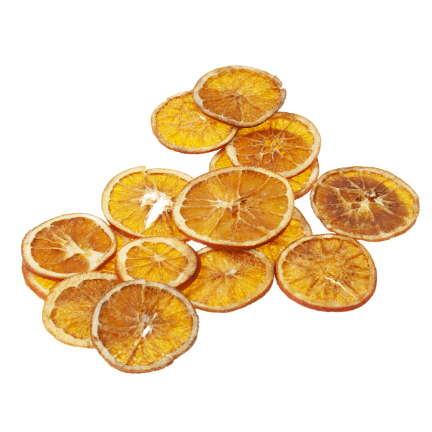 CV37139 Getrocknete Orangenschalen, Kranzschmuck, Dekoration, 50 g