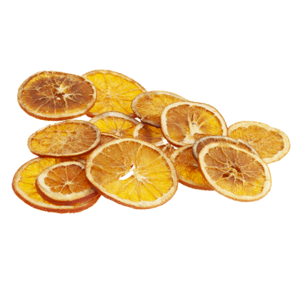 CV37139 Getrocknete Orangenschalen, Kranzschmuck, Dekoration, 50 g