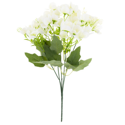 CV37316-1 HORTENSIENSTRAUSS AUS KÜNSTLICHEN BLUMEN HORTENSIEN FÜR ECHTE NOTE ZUSAMMENSETZUNG