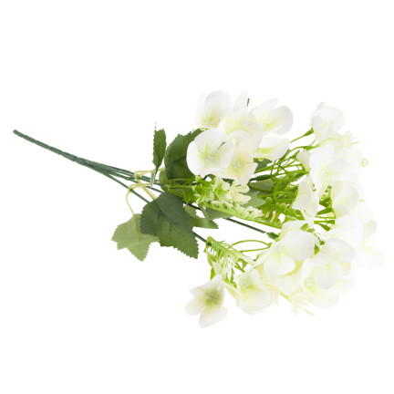 CV37316-1 HORTENSIENSTRAUSS AUS KÜNSTLICHEN BLUMEN HORTENSIEN FÜR ECHTE NOTE ZUSAMMENSETZUNG