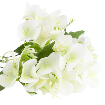 CV37316-1 HORTENSIENSTRAUSS AUS KÜNSTLICHEN BLUMEN HORTENSIEN FÜR ECHTE NOTE ZUSAMMENSETZUNG