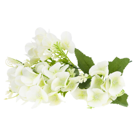 CV37316-1 HORTENSIENSTRAUSS AUS KÜNSTLICHEN BLUMEN HORTENSIEN FÜR ECHTE NOTE ZUSAMMENSETZUNG