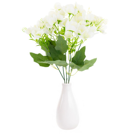 CV37316-1 HORTENSIENSTRAUSS AUS KÜNSTLICHEN BLUMEN HORTENSIEN FÜR ECHTE NOTE ZUSAMMENSETZUNG