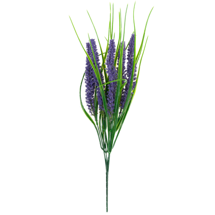 Künstlicher Lavendelstrauß, Lavendel für die Vase, Kunstblumen, Wohnaccessoire, 5 Zweige