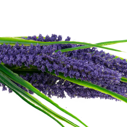 Künstlicher Lavendelstrauß, Lavendel für die Vase, Kunstblumen, Wohnaccessoire, 5 Zweige