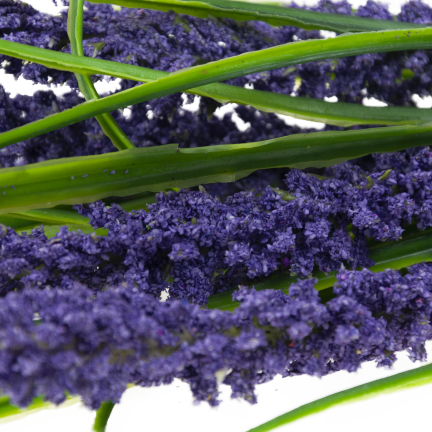 Künstlicher Lavendelstrauß, Lavendel für die Vase, Kunstblumen, Wohnaccessoire, 5 Zweige