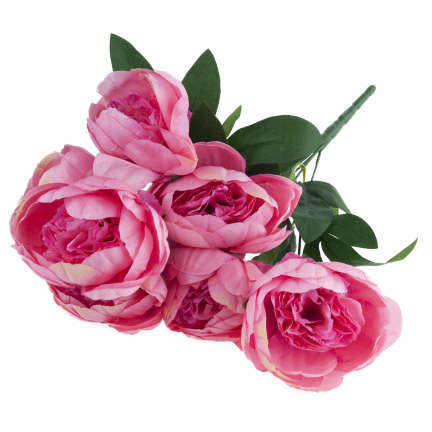 CV38309-2 PEONIA ARTIFICIAL BUNCH x 7 PIPES OF SPRING