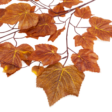 CV38772 Künstlicher Weinreiszweig, herbstlich schattiert, 66 cm