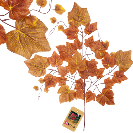 CV38772 Künstlicher Weinreiszweig, herbstlich schattiert, 66 cm