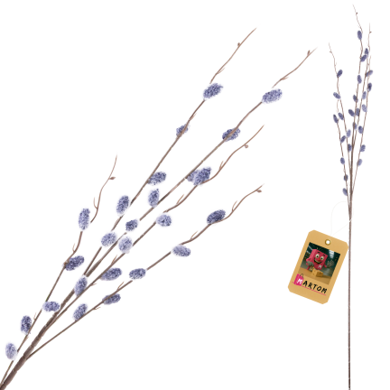 Kätzchenzweig, Kätzchen im Frühling, Osterdekoration, Dekoration für den Tischschmuck