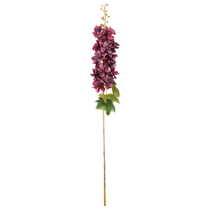 CV41524-10 Einzelne dekorative Glockenblume, burgunderrot, schattiert, 95 cm