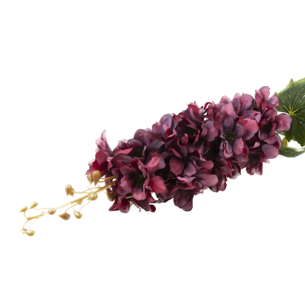 CV41524-10 Einzelne dekorative Glockenblume, burgunderrot, schattiert, 95 cm