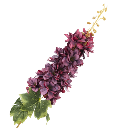 CV41524-10 Einzelne dekorative Glockenblume, burgunderrot, schattiert, 95 cm