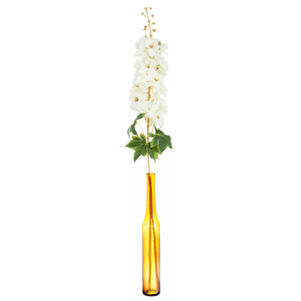 CV41524 – 1 Stück künstliche Zier-Löwenzahnblüte, weiß, 95 cm