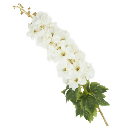 CV41524 – 1 Stück künstliche Zier-Löwenzahnblüte, weiß, 95 cm