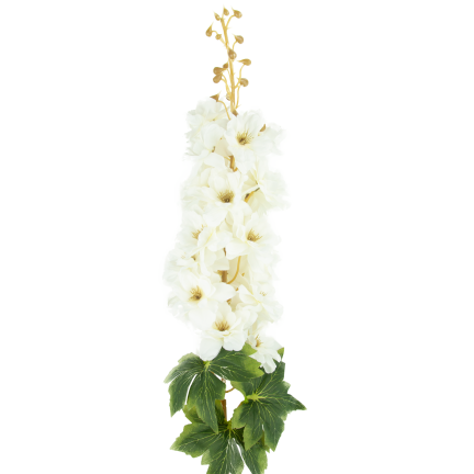 CV41524 – 1 Stück künstliche Zier-Löwenzahnblüte, weiß, 95 cm