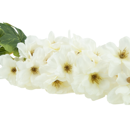 CV41524 – 1 Stück künstliche Zier-Löwenzahnblüte, weiß, 95 cm