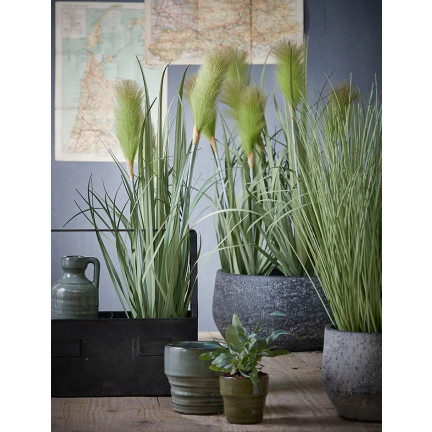 CV14611 KUNSTGRAS IN EINEM 60CM GROSSEN TOPF WIE EIN LEBENDIGES GRAS