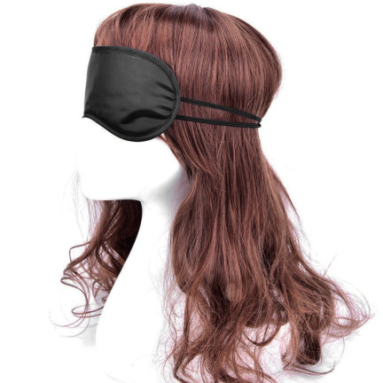 AP68 Schlafende Augenmaske schwarz 