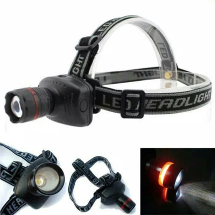 PT36 LED ZOOM CREE STIRNLAMPE 3 WATT STIRNLAMPE