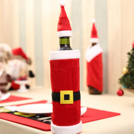 SW61 Kleidungsstück, Flaschenmütze, Weihnachtsmann-Kostüm, Velours