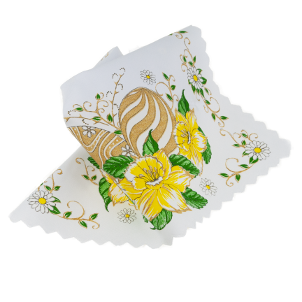 DEC4518 OSTERN SERVIETTE 36CM OSTERN TISCHDEKORATION