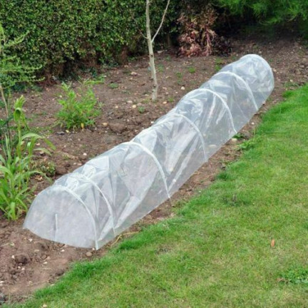 TG60609 Mini-Gartengewächshaus, Polytunnel, Pflanzfolie, Beetgewächshaus, 3m
