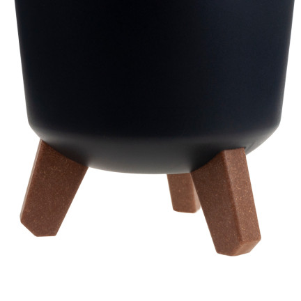 DGTL200-S433 GUARDIAN FLOWER POTS HIGH ON FLOWER LEVELS Anthrazit PALM TREE