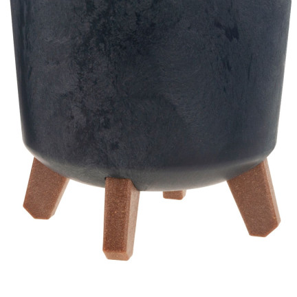 DGTL200E-S433 BLUMENTOPF GRACIA SCHLANK BETON EFFEKT BLUMENGEHÄUSE FÜSSE BETON EFFEKT