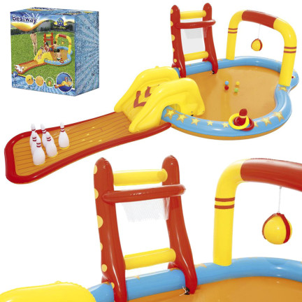 53068 Bestway Aufblasbarer Wasserspielplatz Planschbecken
