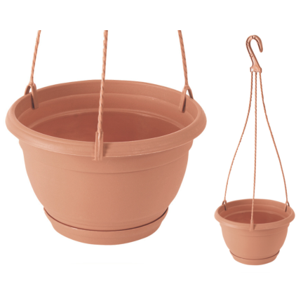 DAGW1-R624 HÄNGEBALKON PRODUKTIONSTEICH, rund mit Haken für Blumen