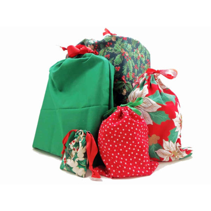 TG61382-1 WEIHNACHTSGESCHENK TASCHE GESCHENK TASCHE ECO WRAP GRÜN