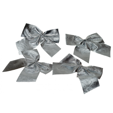 C33301S Christbaumschmuck COCKS silber 4SHELL Kugeln Ornamente