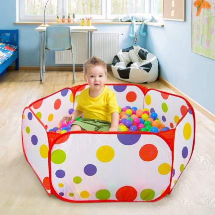 ZB76 TROCKEN POOL BALL LAUFSTALL BÄLLE POP-UP FARBE + ABDECKUNG