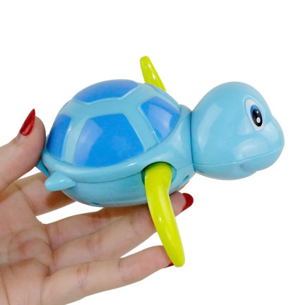 TG71166 Schildkröte schwenkbares Spielzeug Wasserbad Badespielzeug Wasserspielzeug für Kinder