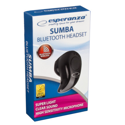 EH185 ESPERANZA KOPFHÖRER
BLUETOOTH SUMBA SCHWARZ