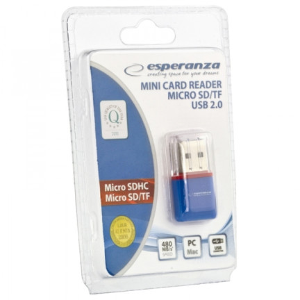 EA134B MICRO SD KARTENLESER USB ESPERANZA