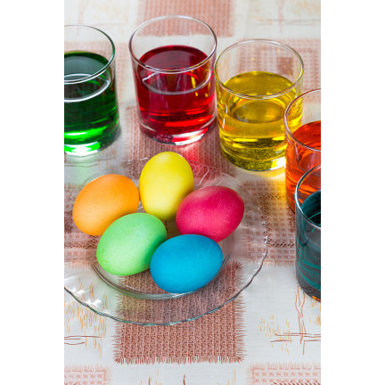 CHEM0083 AUFKLEBER+ 5 OSTEREIERFARBSTOFFE OSTEREIERFARBSTOFFE