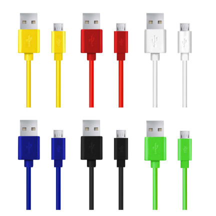 EB178W ESPERANZA MICRO USB 2.0 A-B M/M KABEL 1.2M WEISS