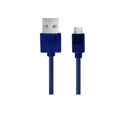 EB184DB ESPERANZA MICRO USB 2.0 KABEL A-B M/M 1.0M NAVY BLAU TRANSPARENT