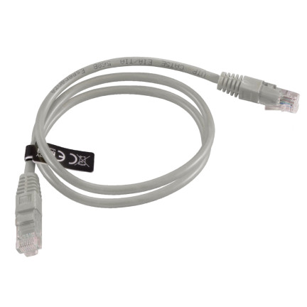 EB273E UTP CAT 5E PATCHKABEL 1M GRAU