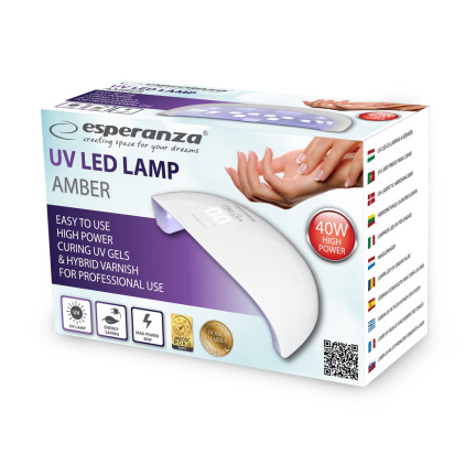 EBN009 LED UV LAMPE FÜR NAGELLACK HYBRIDE GELE 40W