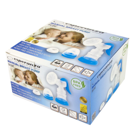 ECM002B HANDMILCHPUMPE + 150ML FLASCHE