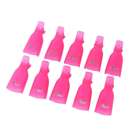 NN75 Acrylgel HYBRID REMOVAL CLIPS 10 Stück
