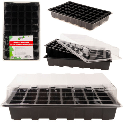 EDA3258 MINI-GEWÄCHSHAUS KEIMGERÄT SÄMLING INSPECTOR 40 KAMMERN